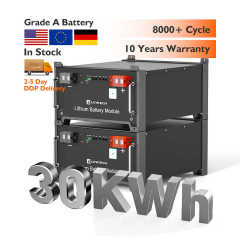 Customized ESS 30Kwh 50kwh 60Kwh Solar Energy Storage System 48v 600ah LiFePO4 Batteries Rack Storage Lithium Battery Cabinet 482*420*178mm 42kg Off Grid Hybrid Grid Application Lithtech