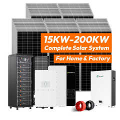 Sunpal 10kW Hybrid Solar Power System with Storage 5kW 15kW 50kW 20kW 100kW Complete Kit for Home Energy Storage