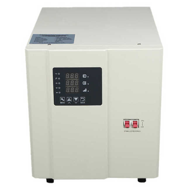 15KVA Carbon Brush Voltage Regulator Single-phase 380V Boost Converter for Data Centers and Financial Trading Systems Goter Power