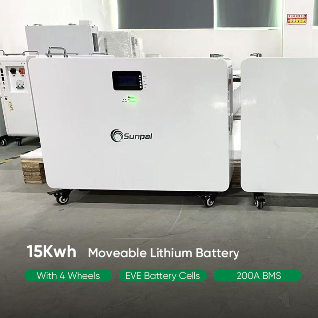 Sunpal Solar Lithium Battery 48V 51.2V 100Ah 200Ah 300Ah 15Kwh Lifepo4 Home Energy Storage Battery Eve High-Capacity Long-Life Off-Grid Hybrid System for Residential and Commercial Use Sunpal