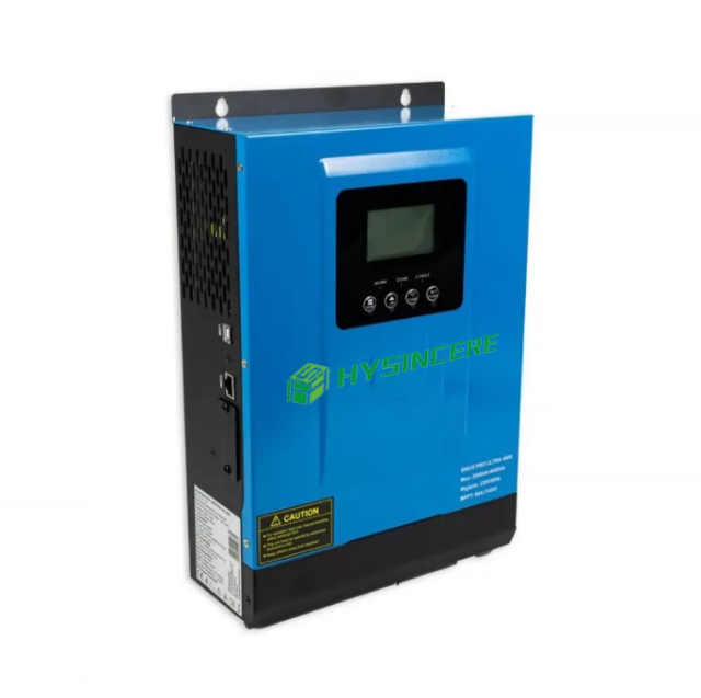 3.6KW Hybrid Solar Inverter with Dual Camera Monitoring 3600W Single/Three Phase PV Inverter for Home & Commercial Use
