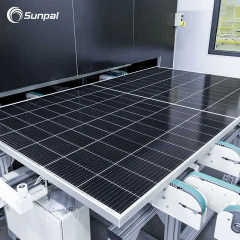 Sunpal Double Glass Bifacial Solar Panels 650W-700W Monocrystalline High Efficiency PV Modules for Residential and Commercial Power Systems Sunpal