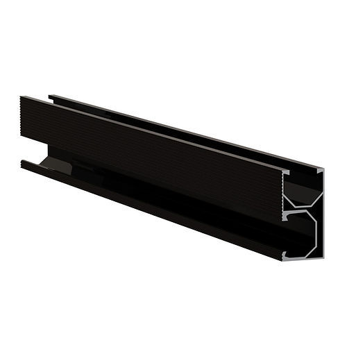 Solar Mounting Rail Anodized Aluminum Corrosion Resistant Roof PV Installation FUYESENSOLAR