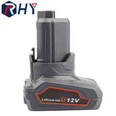 RHY Replacement Battery for AEGs for RIDGIDs 10.8V/12V 3.0Ah 4.0Ah 5.0Ah 6.0Ah L1240 L1215 R840084 Lithium-ion Batteries Power Tools Application RHY