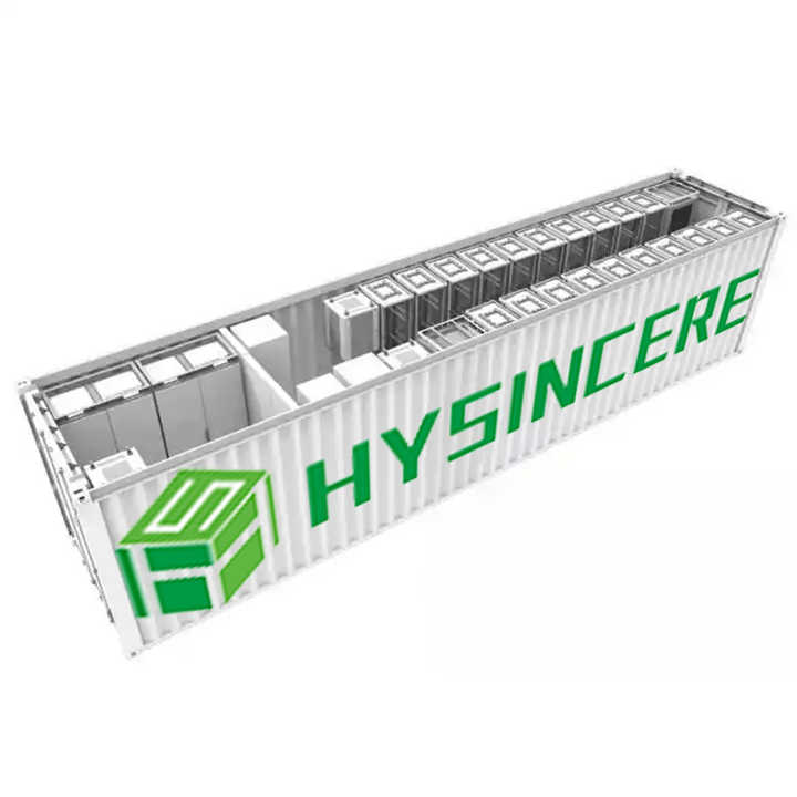 Industrial Battery Storage Liquid Cooling Technology Bestselling Energy Storage System for Off Grid Hybrid Grid On Grid Applications HYSINCERE