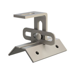 Adjustable Wide Klip Lok Bracket Heavy-Duty Roof Mounting System for Solar Panels KLIP-LOK 700 600 406 Fuyesen