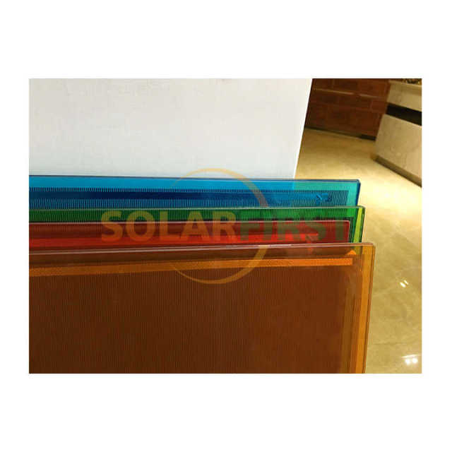 Thin Film Solar Panel High Efficiency CdTe Bifacial for Rooftop Applications Solarfirst