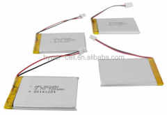 3.7V 800mAh Polymer Lithium Ion Battery Pack High-Capacity Rechargeable for VR Glasses Headset Wearable Devices HYSINCERE