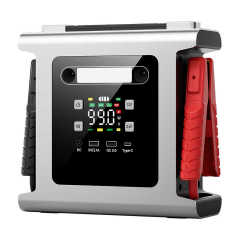 Heavy Duty 12/24V Jump Starter 12428A Peak Current 56000mAh Emergency Car Battery Booster Truck Motorcycle Passenger Car DN313