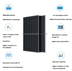 BMH120-(580W-600W) Monocrystalline Solar Panel 12BB 120 Half-Cut High Efficiency for Residential and Commercial PV Systems