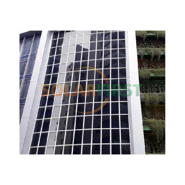 CdTe Thin Film Solar Panel 10%-60% Transparent Custom Color 1200*700*7mm Rooftop Application Solarfirst