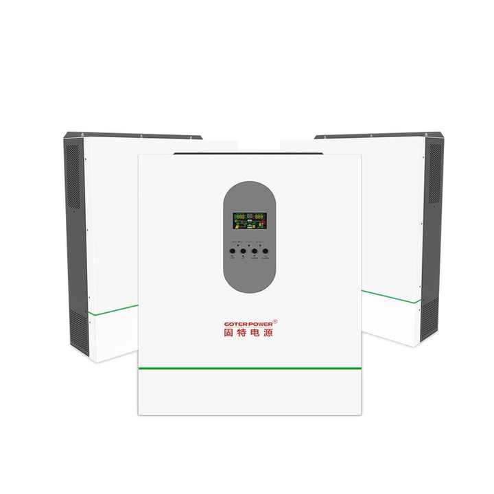 Factory Direct 11KW Hybrid PV Solar Inverter Single Phase 240VAC Output MPPT for Home Solar System Goter Power
