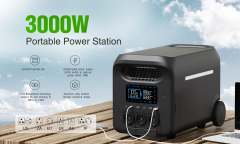 3kW Power Station High-Capacity Lithium Battery Solar-Ready Backup Power for Home Outdoor Commercial FC Solar