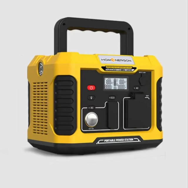 Portable Power Station 330Wh Solar Generator USB DC AC for Outdoor Use HOMENERGON