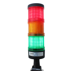 STP7-3-F 24VDC Folded Type 3 Layers Steady Light Flash Light Warning Lamp for Machinery Signal Interlocking YUMO