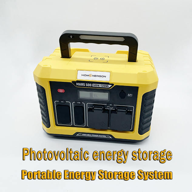 Portable Power Station 330Wh Solar Generator USB DC AC for Outdoor Use HOMENERGON