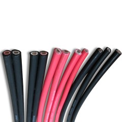 2x2.5mm2 Dual Wall Insulation Cable - Electron Beam Cross-Linked, Abrasion & UV Resistant, Halogen-Free Flame Retardant for Solar, Energy Storage Systems Flagsun