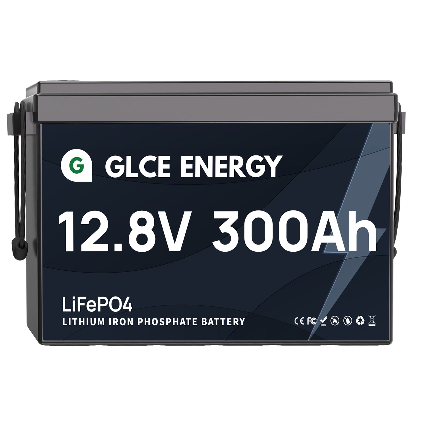 12V 300Ah LiFePO4 Battery Mini with Smart BMS, Deep Cycle for Solar, RV, Marine, Off-Grid Systems
