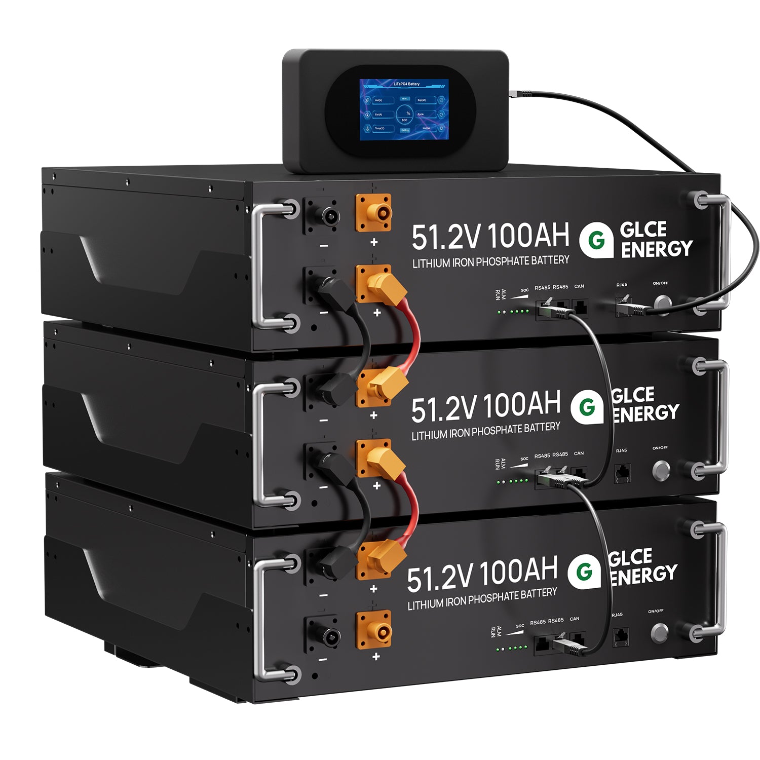 51.2V 300Ah LiFePO4 Lithium Battery High-Capacity Energy Storage Solution for Industrial and Residential Applications