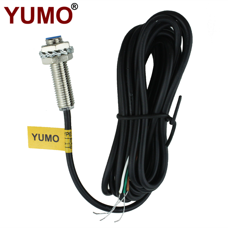 SM8-31010NA 10mm NPN NO Hall Effect Magnetic Proximity Sensor for Industrial Automation and Battery Systems