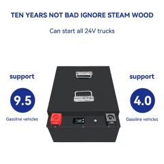 Vehicle Mounted Energy Storage Battery 25.6V200AH-400AH High-Capacity LiFePO4 Battery for Truck Air Conditioner System Ericcity