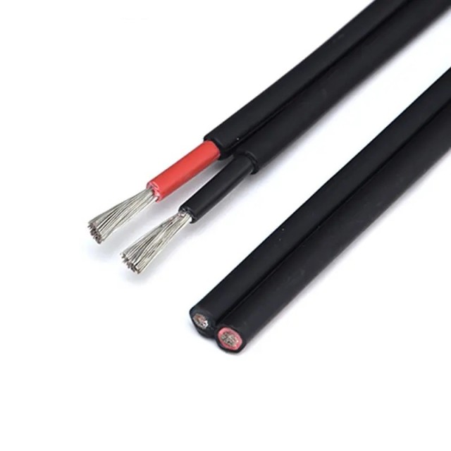 2x2.5mm2 Dual Wall Insulation Cable - Electron Beam Cross-Linked, Abrasion & UV Resistant, Halogen-Free Flame Retardant for Solar, Energy Storage Systems Flagsun