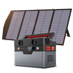 700W Solar Power Station Portable Off-Grid Energy Storage System for Outdoor Camping and Emergency Backup