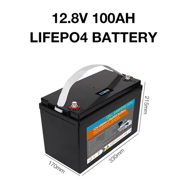 Lifepo4 Batteries 12.8V 100Ah-200Ah High-Capacity Long-Life Energy Storage for Solar Power Systems