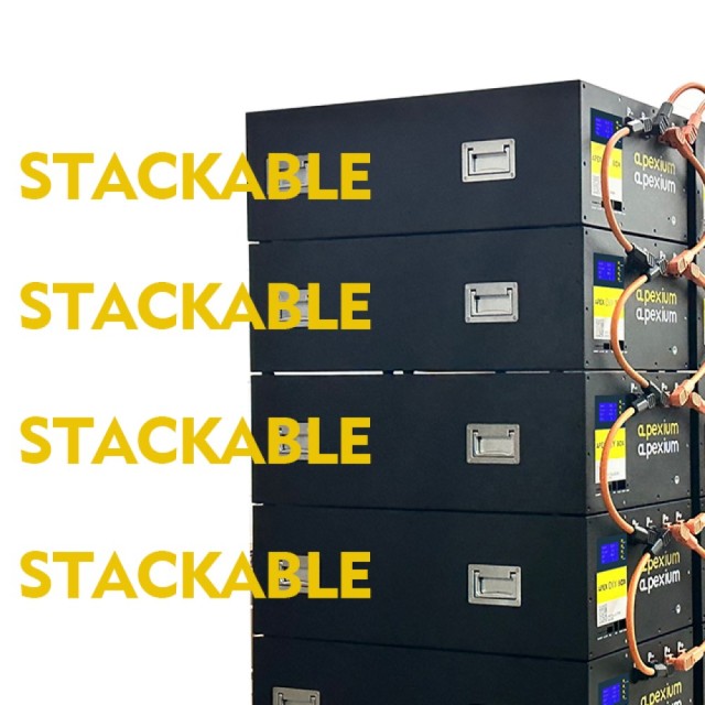 Docan Apexium Horizontal DIY Box Kit with JK 200A Inverter BMS 51.2V 280Ah/330Ah Off-Grid Energy Storage System EU Stock