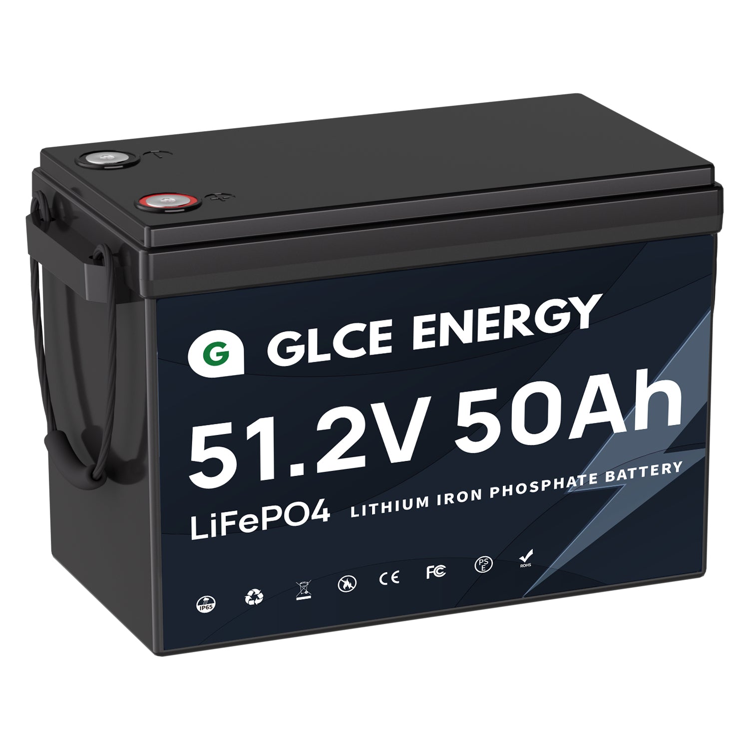48V 50Ah LiFePO4 Battery Mini Advanced Renewable Energy Storage for Solar, RV, Marine, and Off-Grid Applications GLCE ENERGY