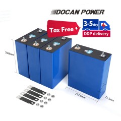 LiFePO4 Battery Cell 280Ah 3.2V High-Cycle Long Life Solar Energy Storage System for Home & Off-Grid Power Hithium