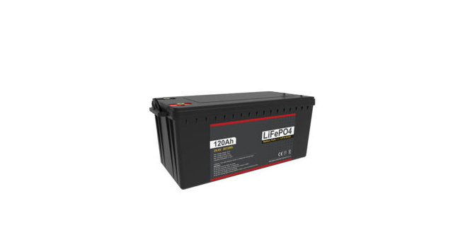 Lithium Iron Phosphate Battery 25.6V 120Ah Deep Cycle for Solar Storage Caravan Marine Applications