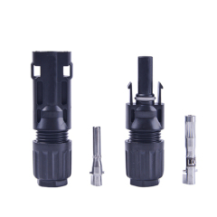 MC4 Connector Copper Sheet Terminal UV Resistant Solar PV System Inverter Connector
