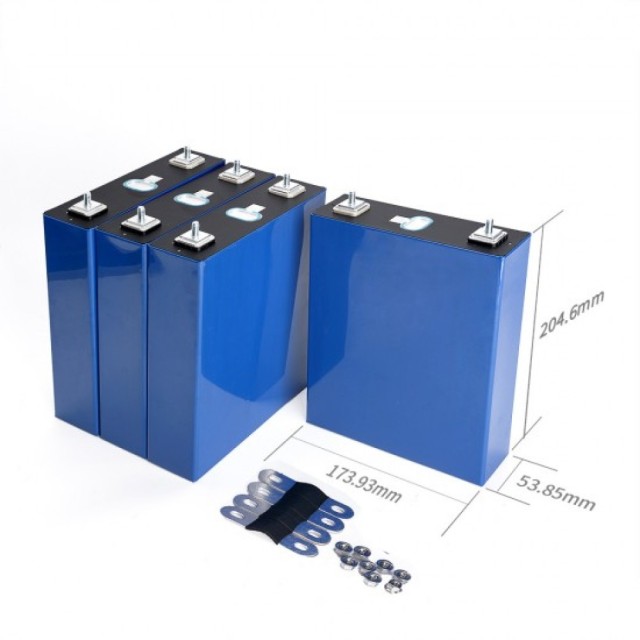 EVE 230Ah 3.2V LiFePO4 Prismatic Battery Cell Grade A High Cycle Life for Energy Storage and EV Applications