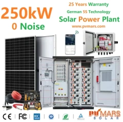 250kW 250kVA Commercial Solar Panel System with Battery Powerwall and IGBT Inverter for Off-Grid Renewable Energy Solutions