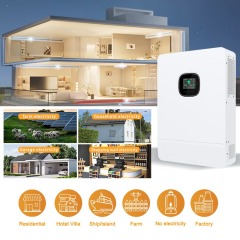 8-10KW US Standard Split Phase Solar Inverter with MPPT Controller and Pure Sine Wave Output for Residential and Commercial Solar Power Systems