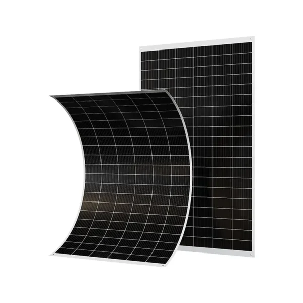 445W Flexible Solar Panel Lightweight 2.5mm Ultra-Thin Bendable 240 Degree Solar Panels for Curved Roofing and Low-Load Projects