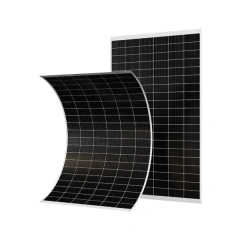 445W Flexible Solar Panel Lightweight 2.5mm Ultra-Thin Bendable 240 Degree Solar Panels for Curved Roofing and Low-Load Projects