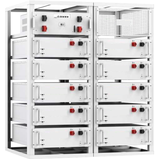 Rack-mounted Battery LiFePO4 Long Cycle Life 19-inch Modular Design for Energy Storage Systems