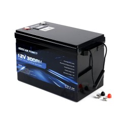 China Stock Docan 12.8V 300Ah 3840Wh 4S1P Solar Energy Lithium Battery Pack with JBD 12V 200A Bluetooth BMS High-Capacity LiFePO4 Battery for Off-Grid, RV, and Home Energy Storage Systems