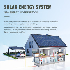 3kw 5kw 10kw Off Grid Solar System High Efficiency PV Modules Smart Control for Residential and Commercial Power Solutions