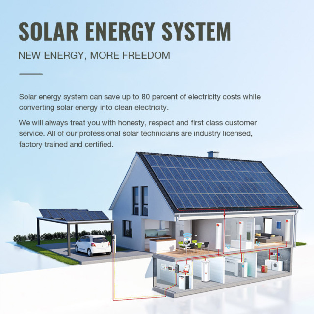 3kw 5kw 10kw Off Grid Solar System High Efficiency PV Modules Smart Control for Residential and Commercial Power Solutions