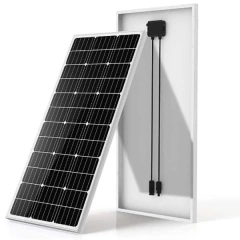 Rigid Solar Panel High-Efficiency All-Black Design for Residential and Commercial Roof Applications Ericsity