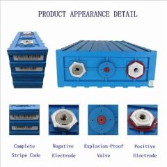 CALB 3.2V 200Ah LiFePO4 Battery Cell High-Cycle Long Life Energy Storage for Solar Power Systems