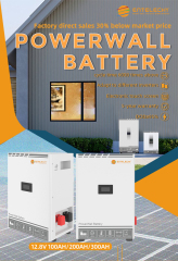12.8V Power Wall Battery 6000 Cycles DOD≥95% Off-Grid Solar Energy Storage System