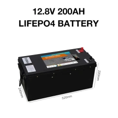 Lifepo4 Batteries 12.8V 100Ah-200Ah High-Capacity Long-Life Energy Storage for Solar Power Systems