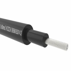 1x10.0mm2 Halogen-Free Flame-Retardant Cable for Solar PV Battery Systems Flagsun