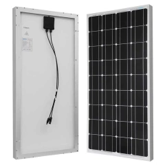 Rigid Solar Panel High-Efficiency All-Black Design for Residential and Commercial Roof Applications Ericsity