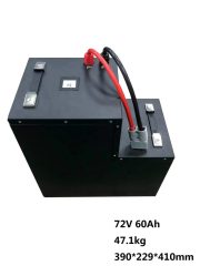 Electric Scooter E-bike E-motor Battery 72V60Ah High Power Output Long Lifespan Fast Charging 3000+ Reusable IP68