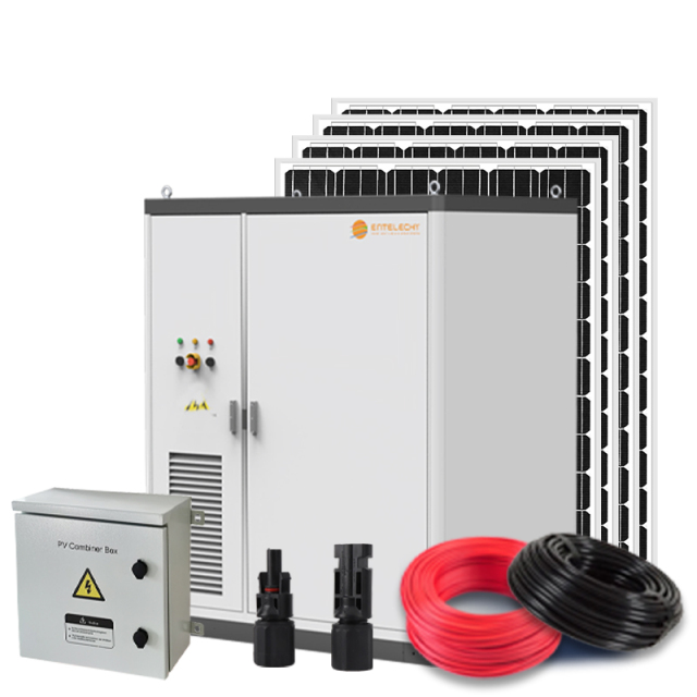 100kWh Industrial and Commercial Solar System with Air Cooling Liquid Cooling Intelligent Monitoring High Power Output